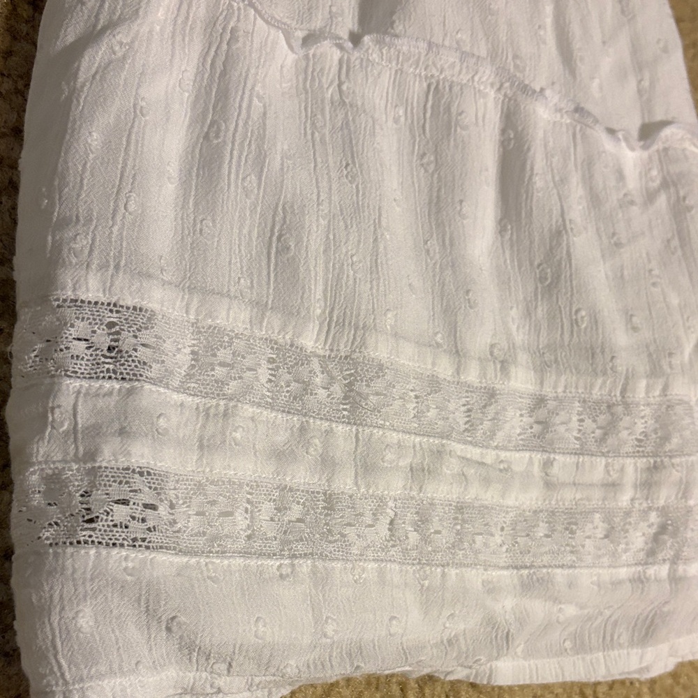Hollister White Mini Skirt - Picture 3 of 3
